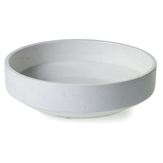 White Concrete Bowl