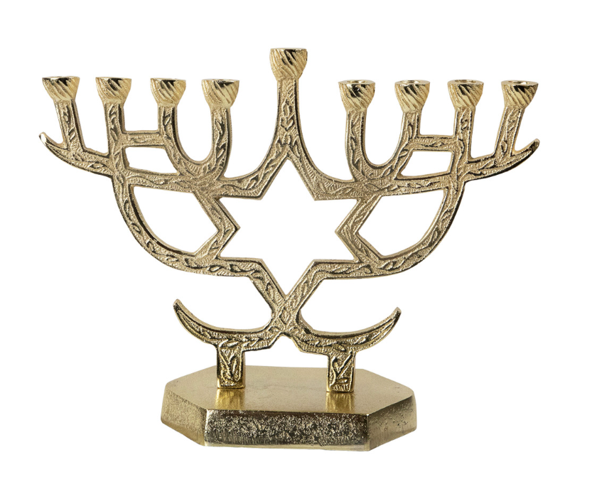 Star of David Menorah